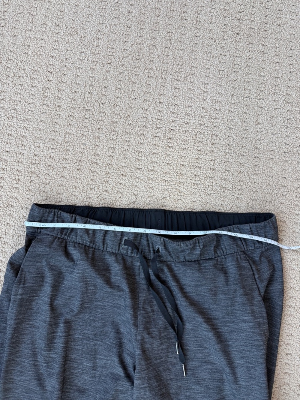 Lululemon On the Fly Heather Grey Pants. - Picture 2 of 8